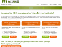 Tablet Screenshot of businessseopackages.com